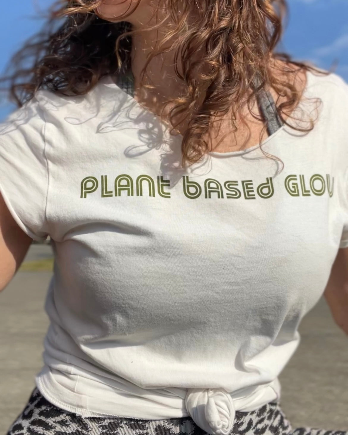 Plant Based Glow Eco-Friendly Tee